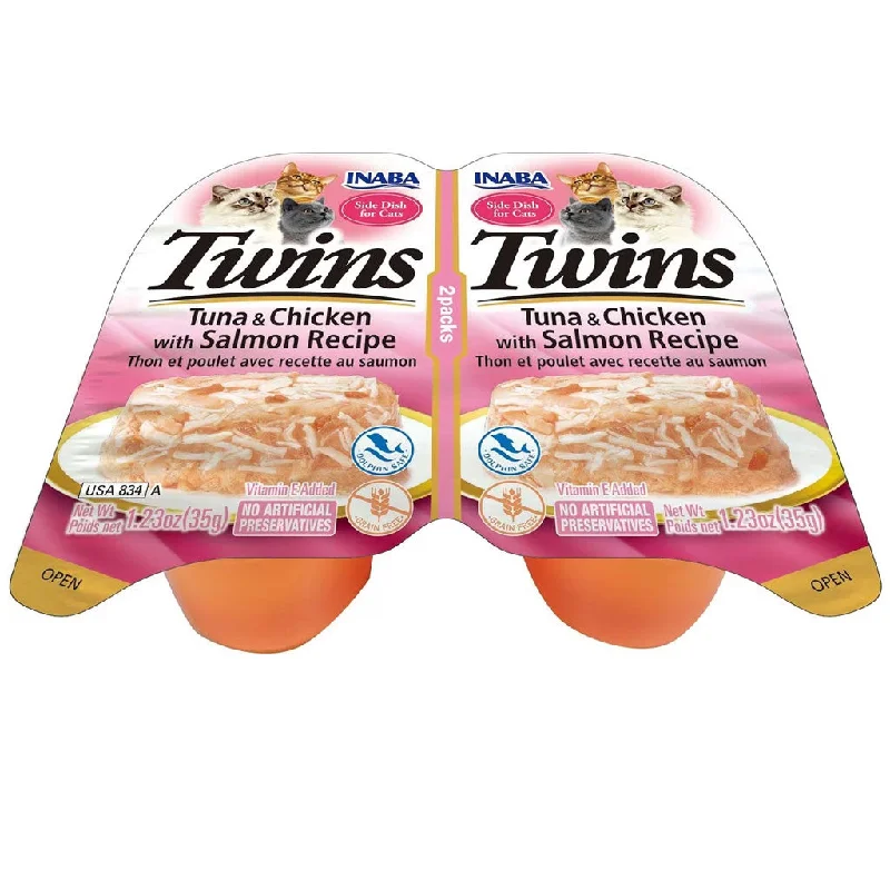    - Orijen cat food reviews  Inaba Twins Tuna & Chicken with Salmon Recipe Grain-Free Cat Food, 1.23-oz