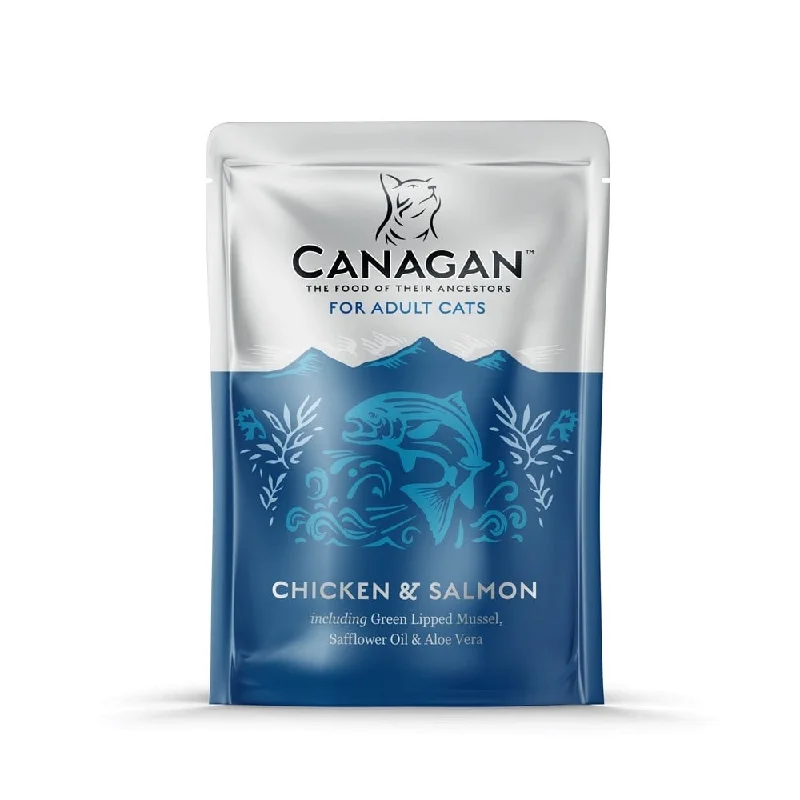    - How is Bricky cat food?  Canagan Chicken & Salmon Grain Free Cat Food Pouch