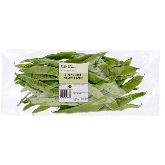 M&S Stringless Helda Beans   285g