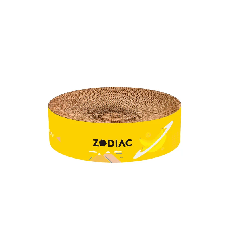 ZODIAC Round Cat Scratcher Banana