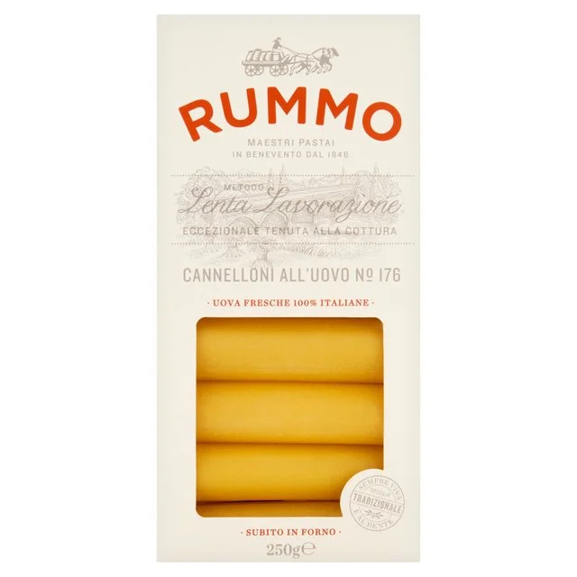 Rummo Cannelloni All'Uovo Egg Pasta No. 176   250g