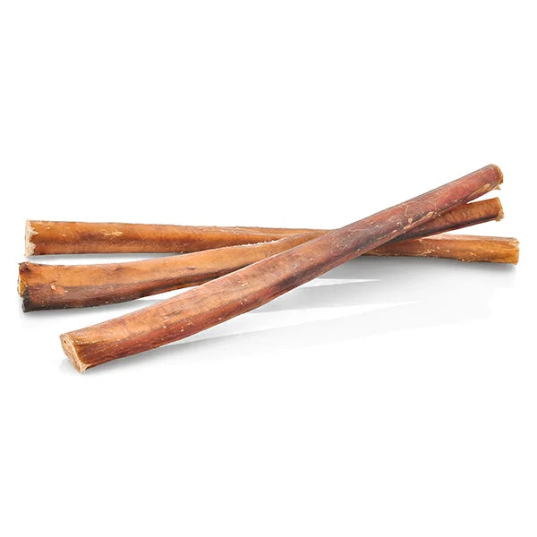 Premium Odor-Free Thick Bully Stick Dog Chews, 12inch