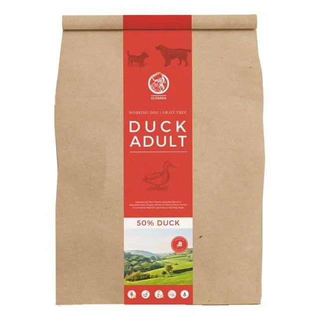 - Food for large dogsClydach Farm Grain Free Duck Dry Dog Food   5kg