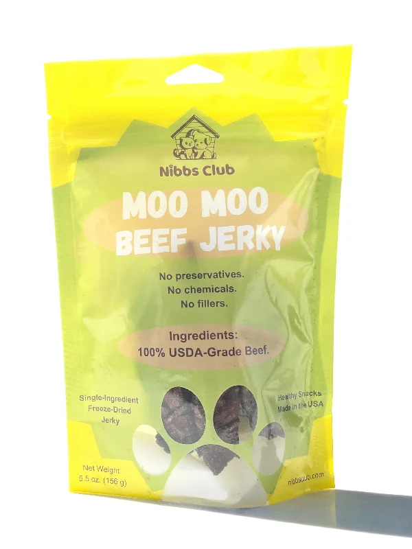 Dog FoodMoo Moo Beef Jerky Dog Treat