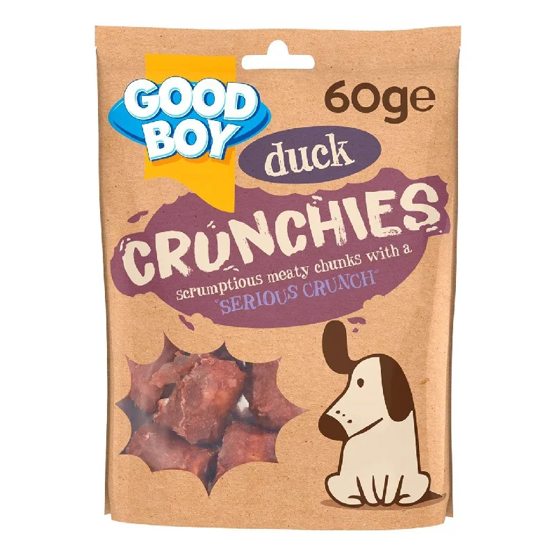 - Food for picky dogsGood Boy Crunchies Duck Reward Dog Treats 60g