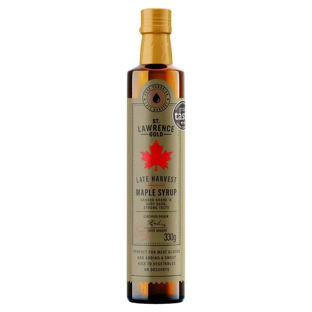 St. Lawrence Gold Late Harvest Grade A Maple Syrup   330g