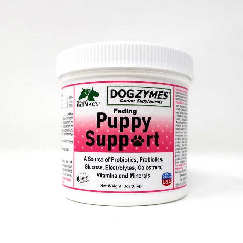 Nature's Farmacy Dogzymes Fading Puppy Support Supplement For Dogs, 3oz