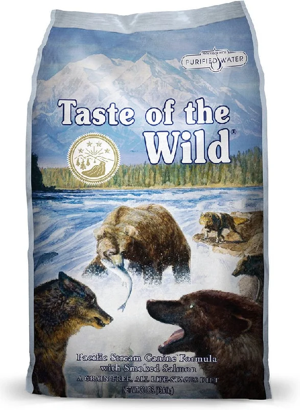 - How is Birgi dog foodTaste Of The Wild Pacific Stream Dry Dog Food