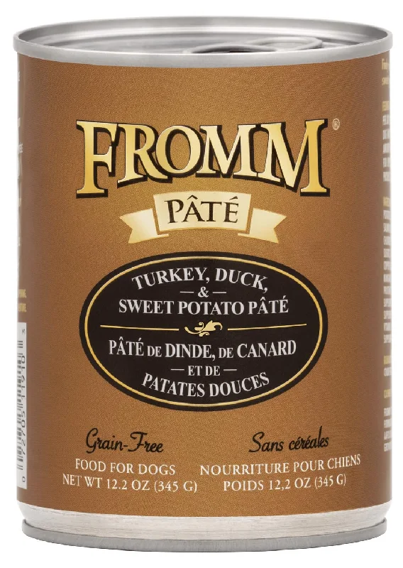 - The effect of dog food on hairFromm Family Gold Turkey, Duck & Sweet Potato Canned Dog Food