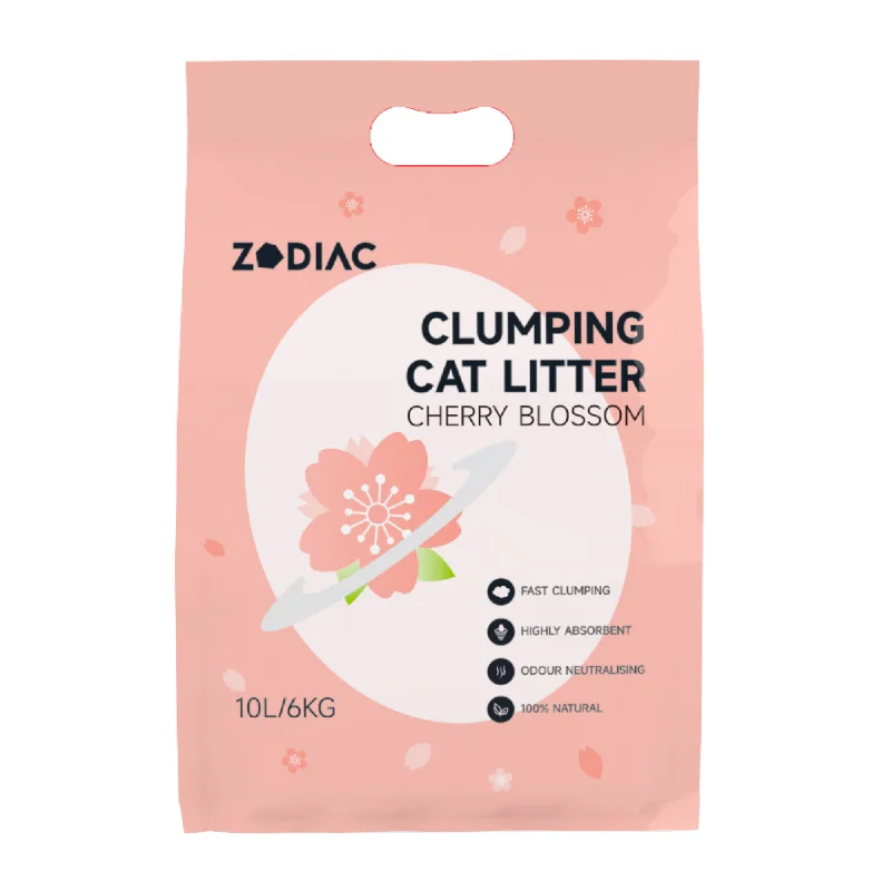 ZODIAC Clumping Cat Litter Cherry Blossom 6kg