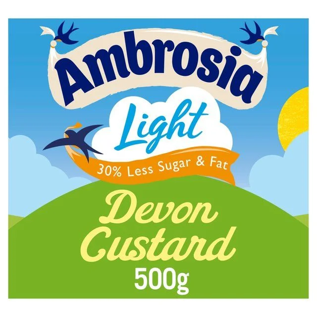 Ambrosia Light Reduced Sugar Custard   500g