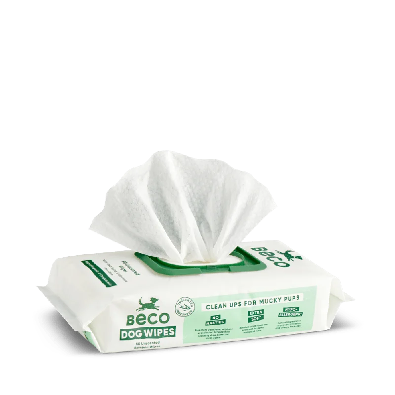 Bamboo Dog Wipes | Unscented