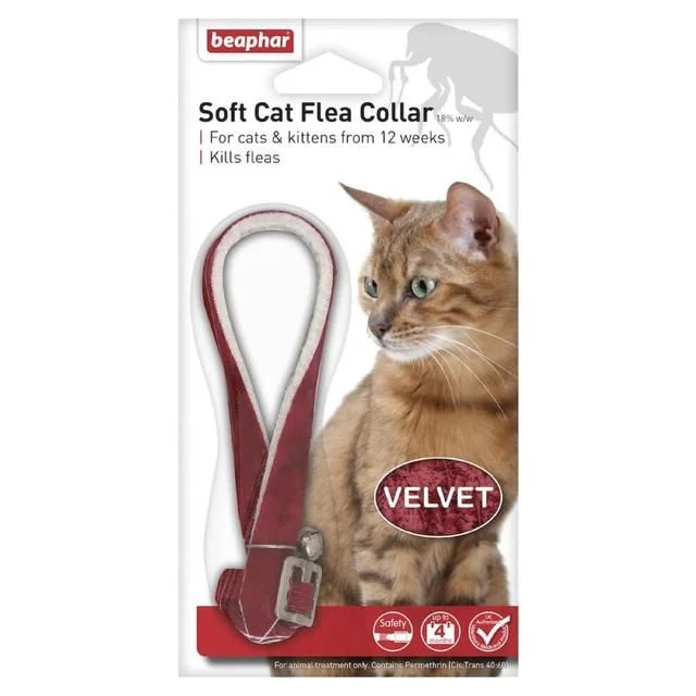 Beaphar Soft Velvet Flea Collar for Cats