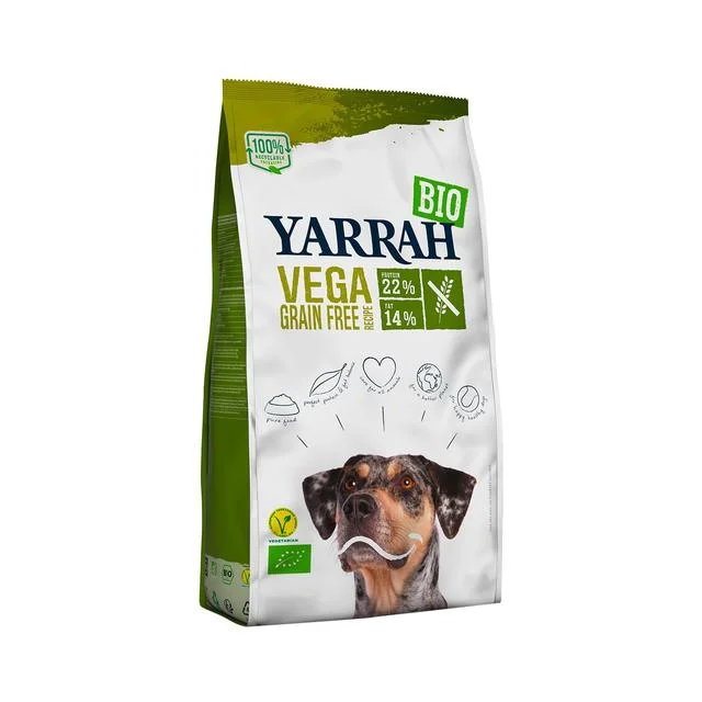 - Hypoallergenic dog foodYarrah Organic Grain-Free Vegetarian Dry Dog Food   2kg