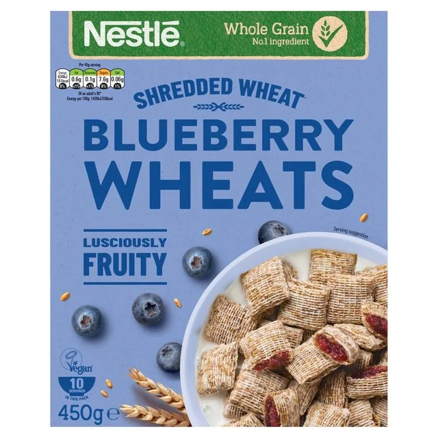 Shredded Wheat Blueberry Wheats   450g