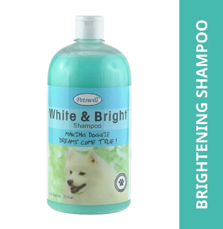 making it smoother and more shiny.Petswill White & Bright Shampoo for Dogs and Cats